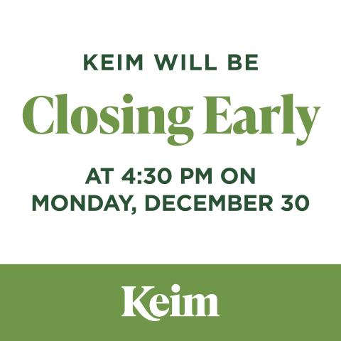 closing early 