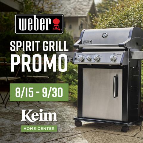 weber grill promotion 