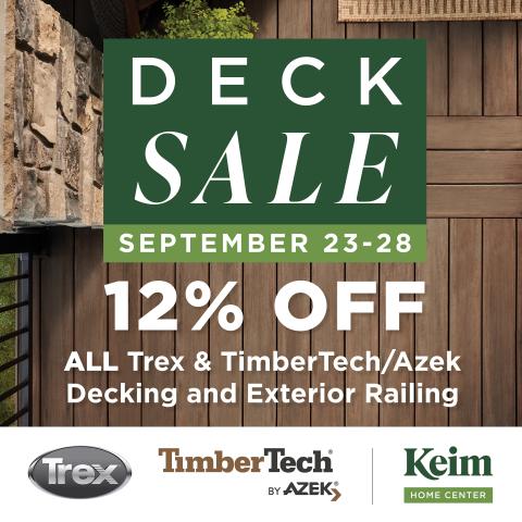 deck sale 